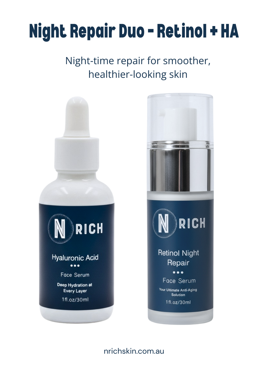 Night Repair Duo – Retinol + Hyaluronic Acid
