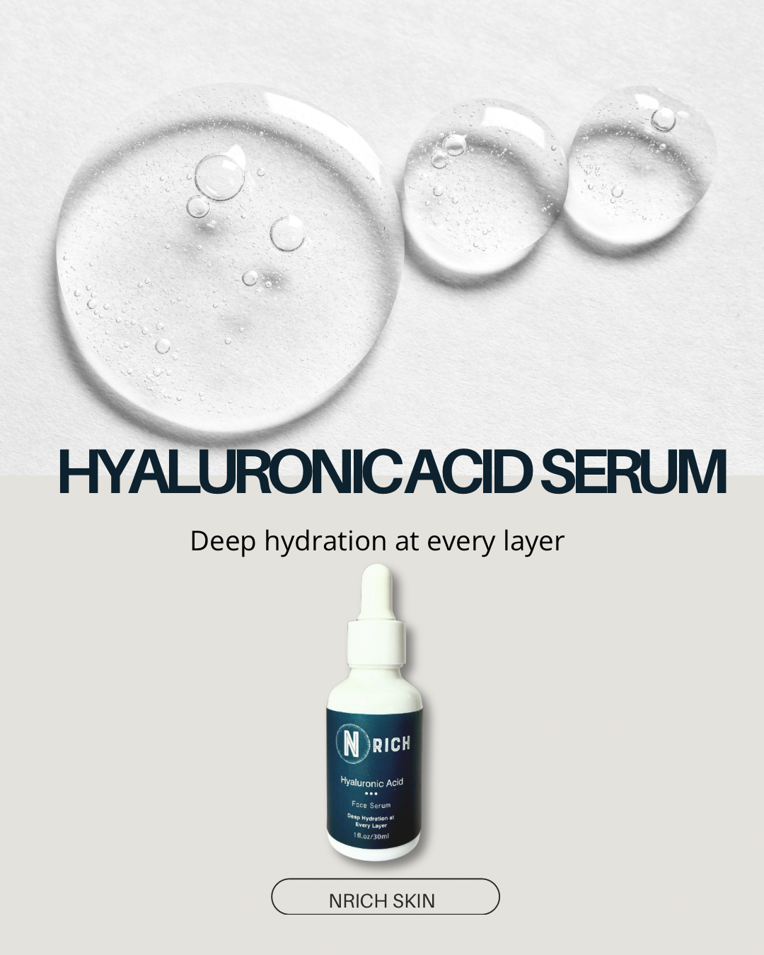 Hyaluronic Acid Serum – Deep Hydration & Plumping (30ml)