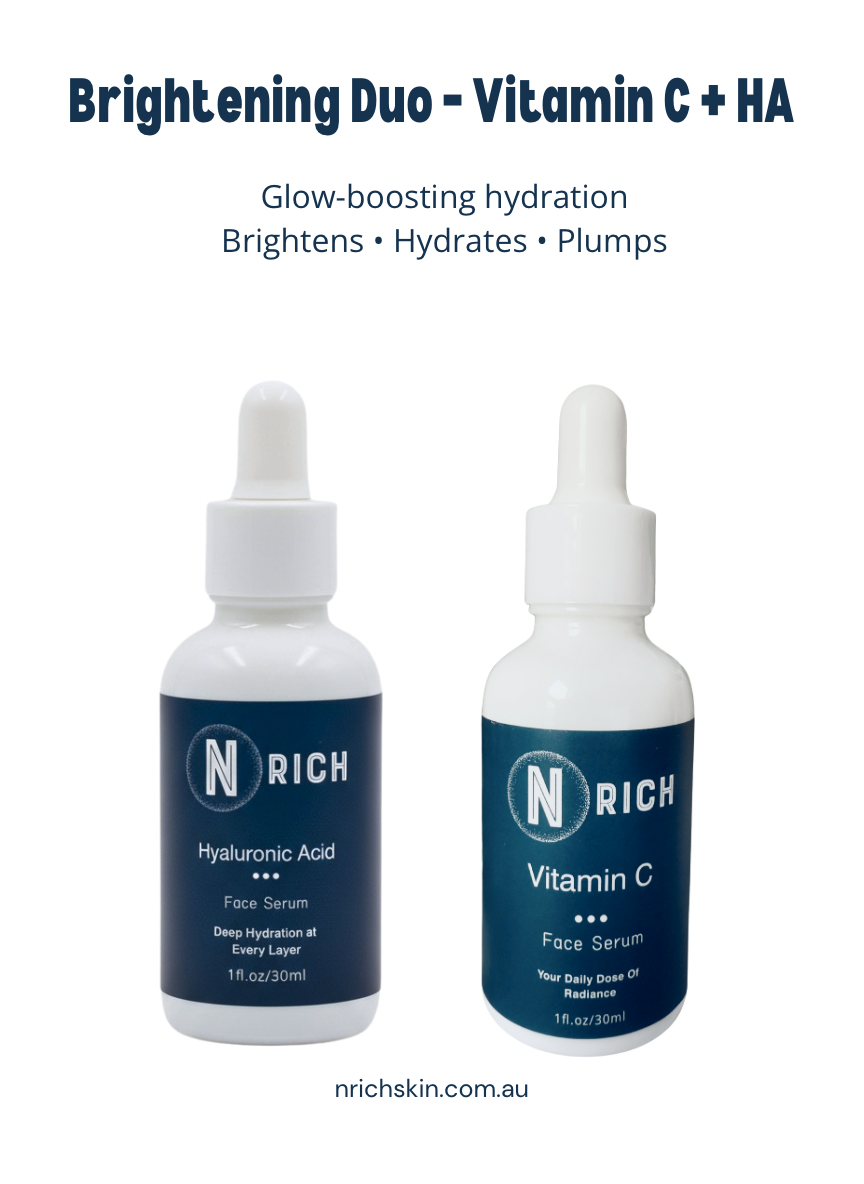 Brightening Duo – Vitamin C + Hyaluronic Acid
