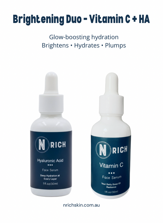 Brightening Duo – Vitamin C + Hyaluronic Acid