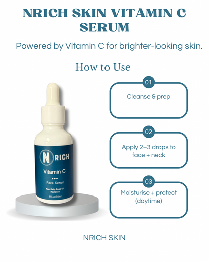 Vitamin C Face Serum – Your Daily Dose of Radiance (30ml)